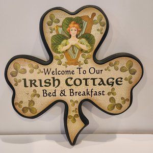 Irish Cottage Bed and Breakfast Sign